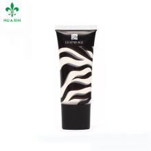 cosmetic packaging plastic black empty squeeze tube cosmetic tubes suppliers